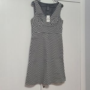 Black and white polka dot dress - Spense